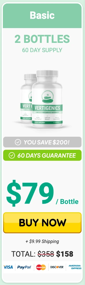Vertigenics 2 bottles